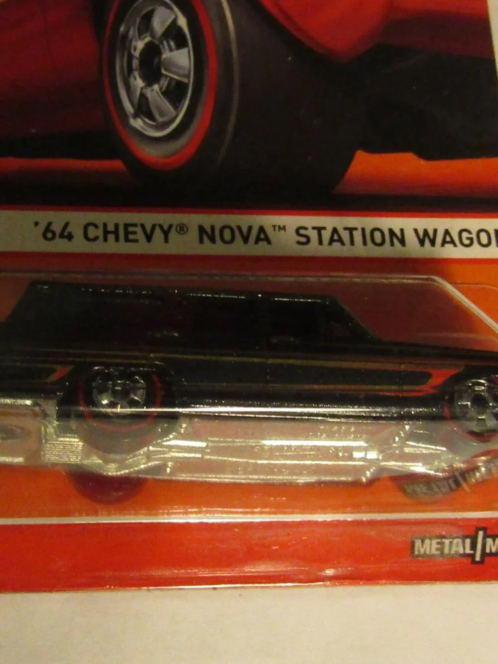 2015 REDLINE SERIES NEW ON CARD 64 Chevy Nova Station Wheel HOTWHEELS